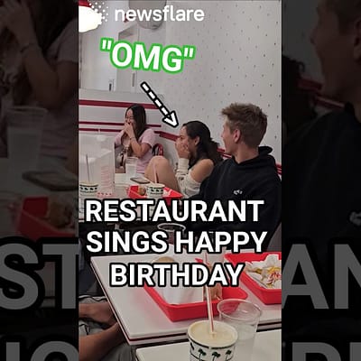 Entire Restaurant Sings For 3 Seperate Birthdays