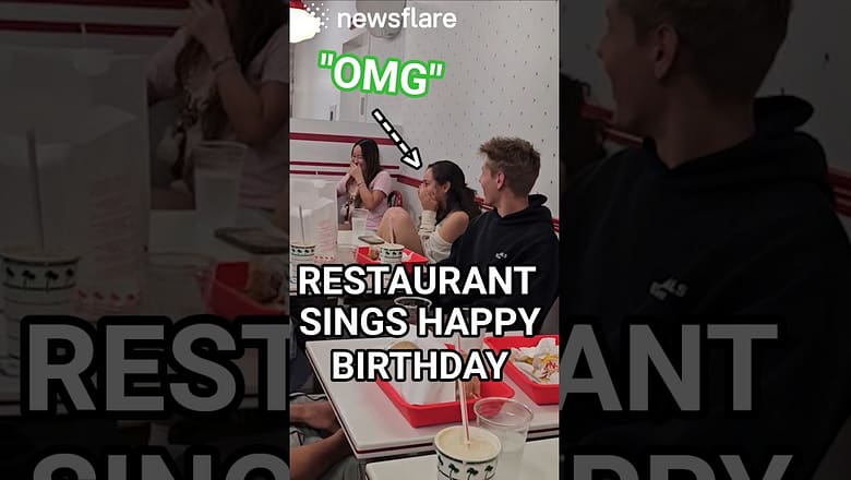 Entire Restaurant Sings For 3 Seperate Birthdays