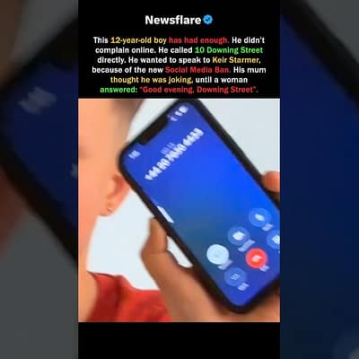 Boy Calls Keir Starmer About The Social Media Ban