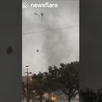 Driver Encounters Deadly Storm