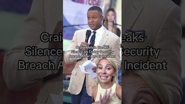 Craig Melvin Breaks Silence on Today Security Breach After On-Air Incident
