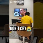 Kid Breaks Down In Tears Over Football