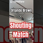 Orlando Brown Caught Cussing Out In Shopping Mall