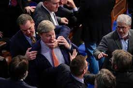 Mike Rogers Confronted Matt Gaetz on the House Floor
