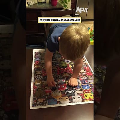 Avengers Puzzle… DISASSEMBLE!!!
