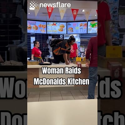 Woman Broke Into McDonalds Kitchens