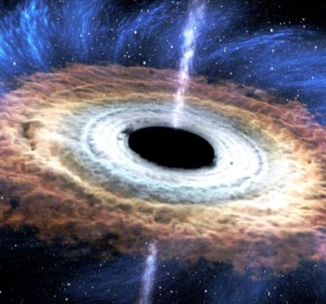 6 Rare Black Hole Images shared By NASA Hubble Space Telescope