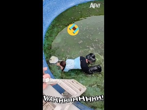 Gunky Pool Slip #shorts