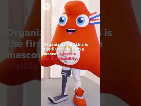 Paris 2024 Olympics, Paralympics mascot revealed: “Les Phryges!” | USA TODAY #Shorts