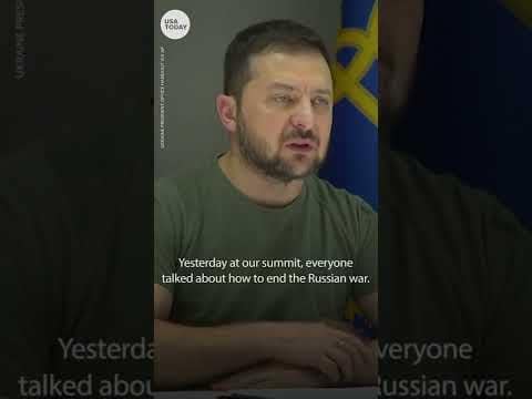 Zelenskyy blames Russia after ‘unintentional’ Poland missile strike | USA TODAY #Shorts