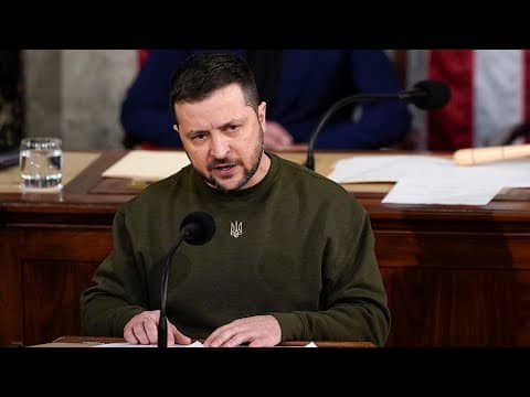 Watch Ukrainian President Zelenskyy’s speech to U.S. Congress