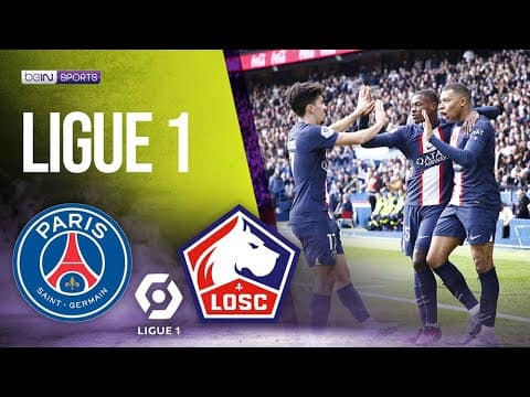 PSG vs Lille | LIGUE 1 HIGHLIGHTS | 02/19/2023 | beIN SPORTS USA