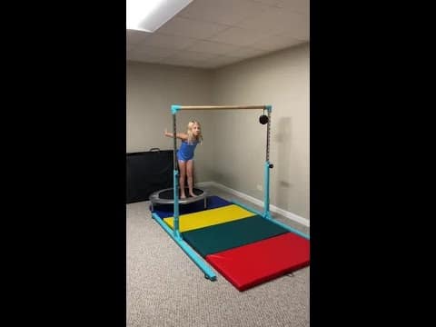 Legend says, she still hangin’ there #funny #fail #gymnastics #AFV