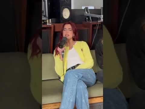 Dua Lipa SINGS ‘Training Season’ Acoustic