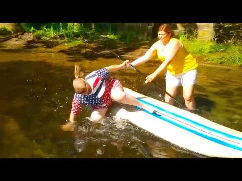 π΄ “Just Try Paddleboarding” They Said π
| Funniest Pranks and Fails | AFV Live