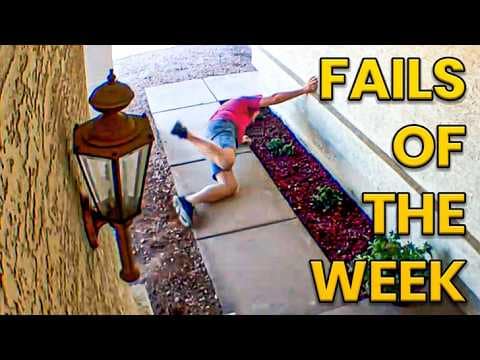 The Security Camera Sees All! π₯ π₯΄ Fails of the Week