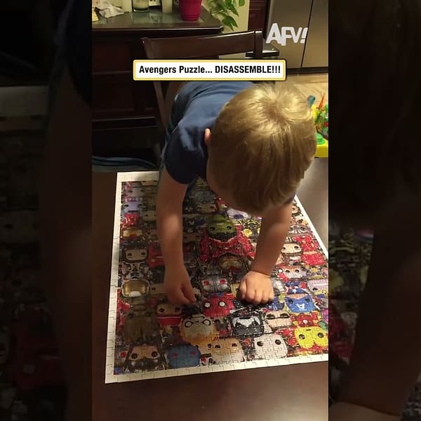 Avengers Puzzle… DISASSEMBLE!!!