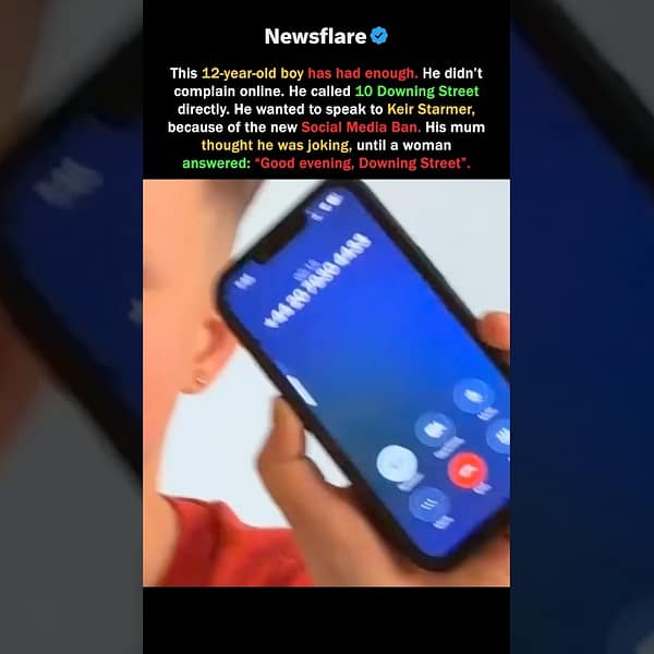 Boy Calls Keir Starmer About The Social Media Ban