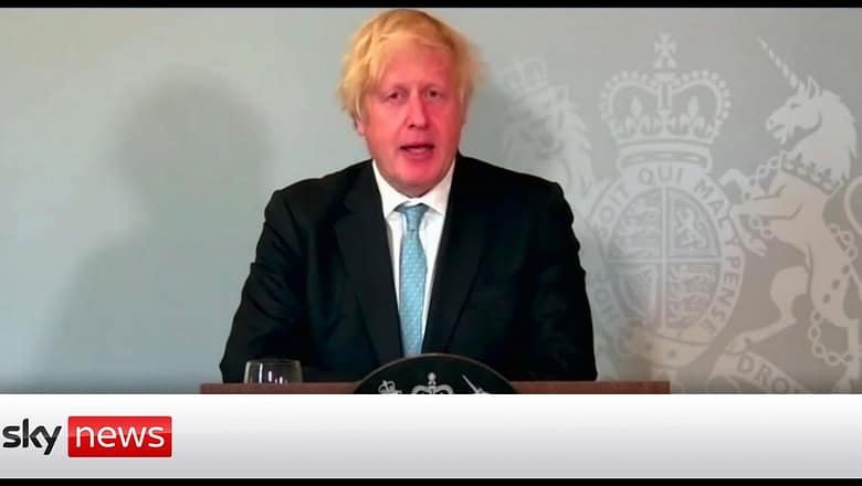 PM holds news conference as UK faces’ biggest infection wave yet’
