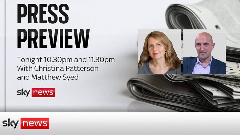 The Press Preview – a first look at Sunday’s headlines