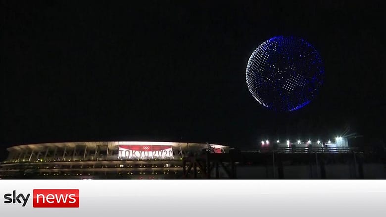 Tokyo Olympics opens to a virtual audience