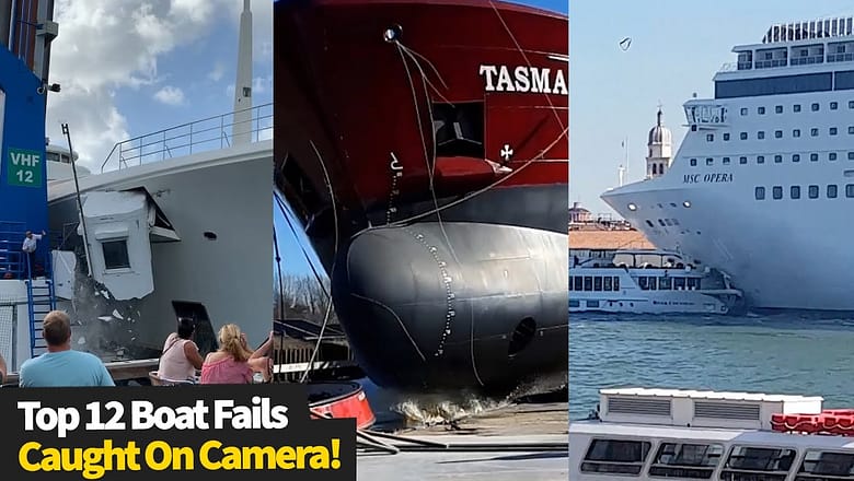 Top 12 Boat Fails Caught On Camera