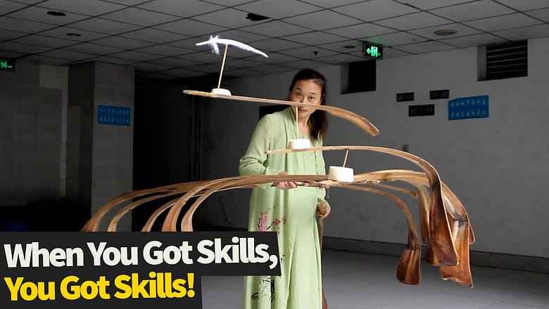 Top 15 Moments Of People Mastering The Art Of Balancing!