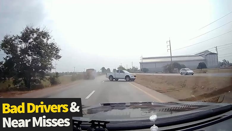 Top 25 Bad Driving Moments: These People Have Incredible Reflexes! (Close Calls)