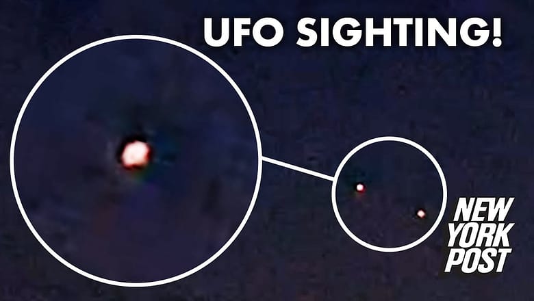 UFO sighting: 5 mystery orbs hover over Canada | New York Post