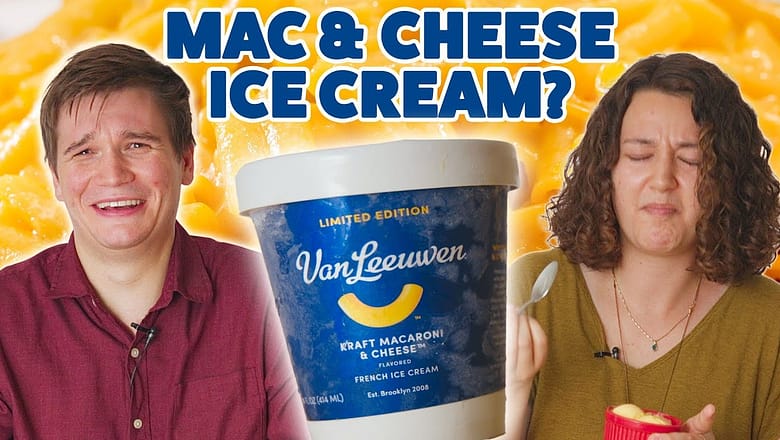 We Tried The Kraft Mac And Cheese Ice Cream
