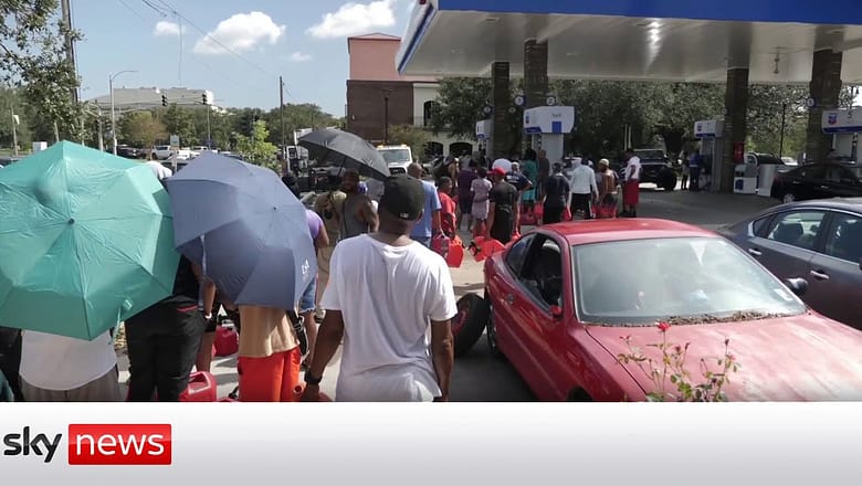 Hurricane Ida: Louisiana residents begin clean up amid sweltering heat