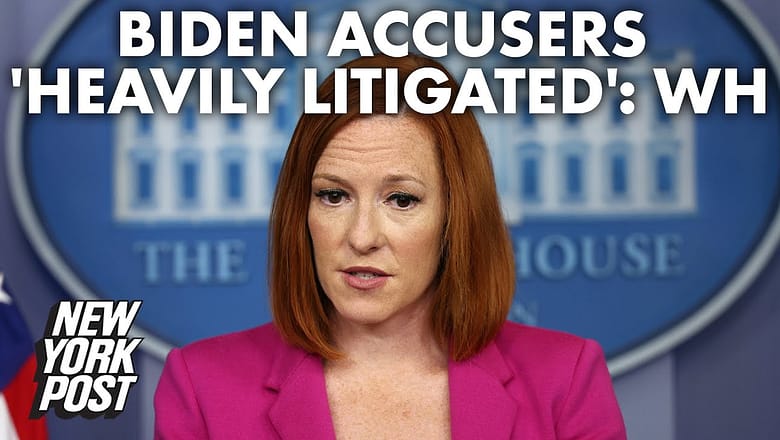 Psaki says claims against Biden have been ‘litigated’ when pressed on probe | New York Post