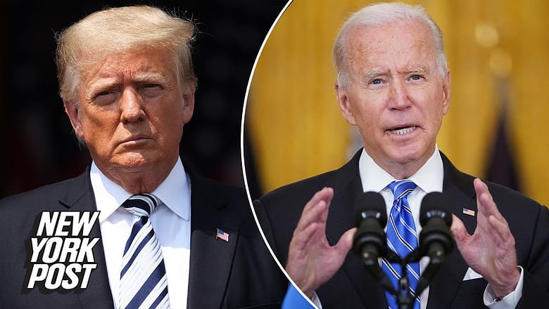 Trump slams Biden over Afghanistan & inflation | New York Post