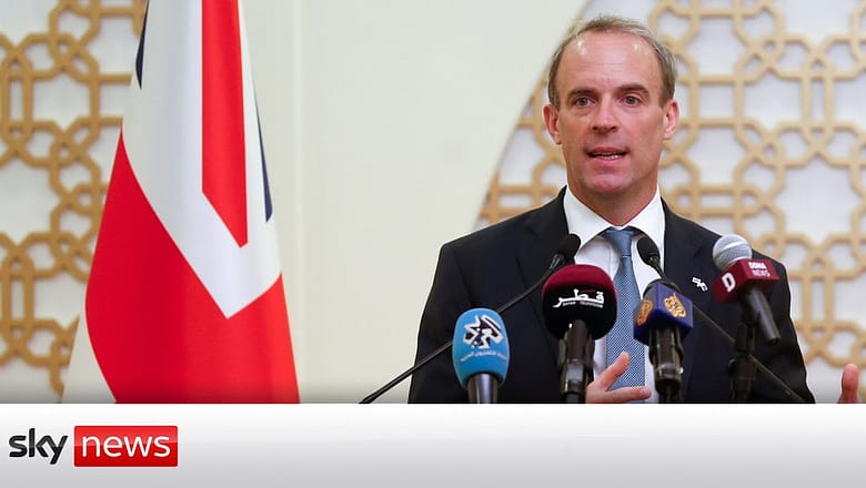 Afghanistan crisis: Raab plays catch-up in Qatar