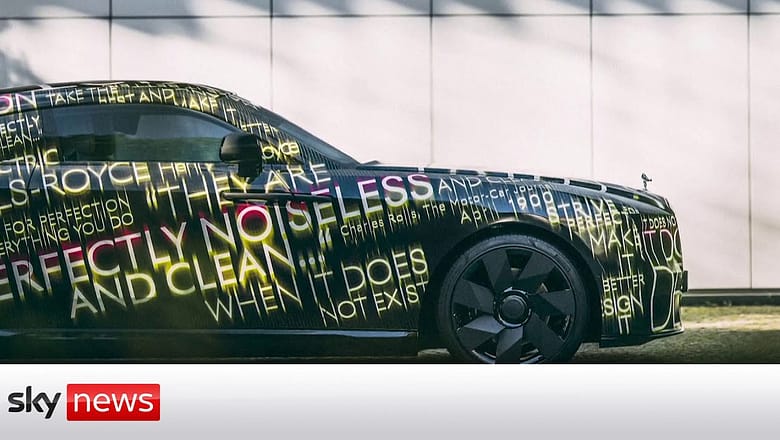 An electric Spectre – Rolls Royce’s first fully-electric vehicle