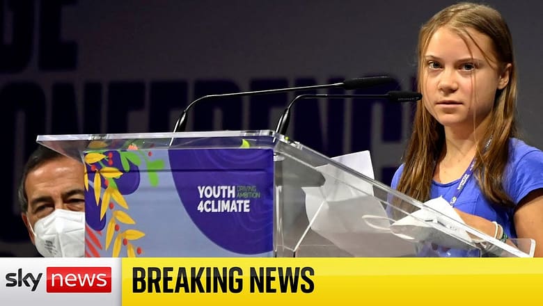 BREAKING: Gretta Thunberg accuses UK Govt of being ‘climate villains’