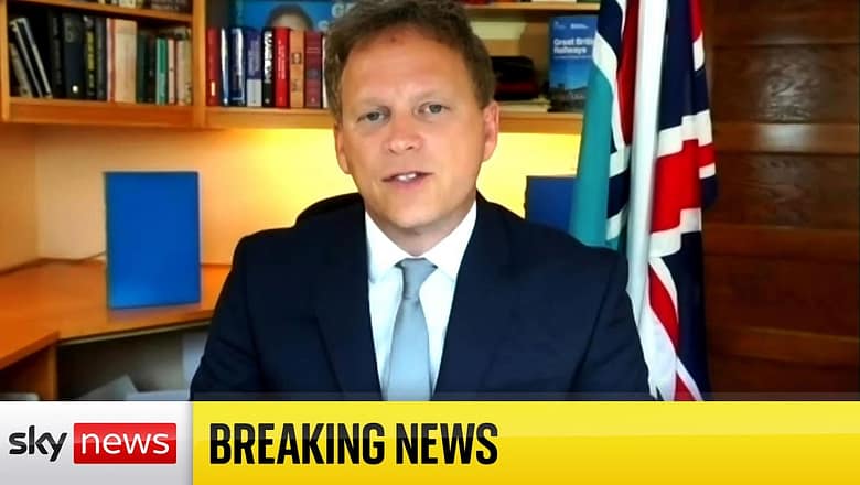Breaking: Transport Secretary says petrol stations are seeing the ‘first signs of stabilisation’