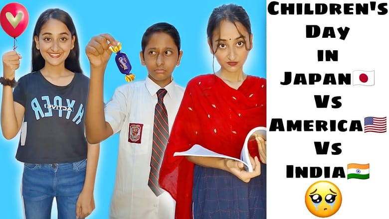 Children’s Day in Japan?? Vs America ?? Vs India ??#funnyshorts #ytshorts #shorts
