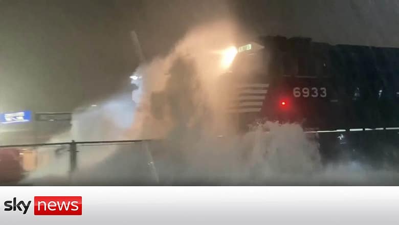Climate change: NYC subways submerged by Storm Ida