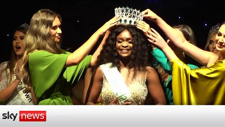 First black woman is crowned Miss Ireland