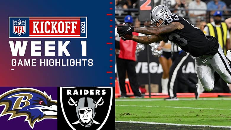 Game of the Year? Baltimore Ravens vs. Las Vegas Raiders | Week 1 2021 NFL Game Highlights