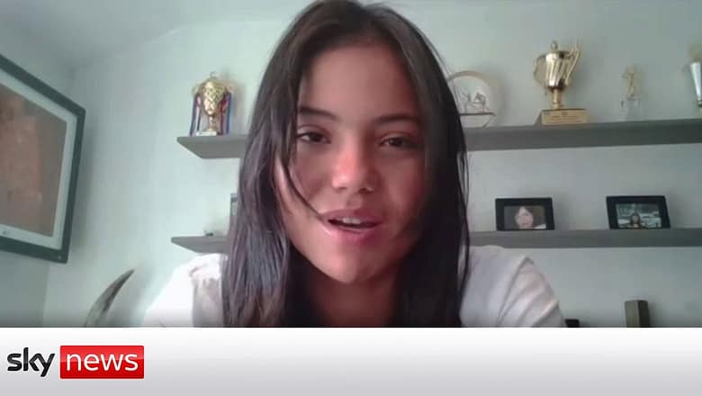 Raducanu talks about life after her US Open win