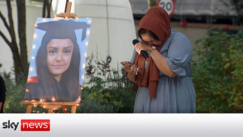 Sabina Nessa vigil: ‘It feels like we’re stuck in a bad dream’