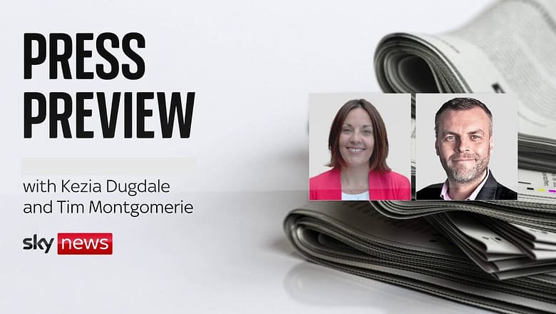 The Press Preview – a first look at Friday’s headlines