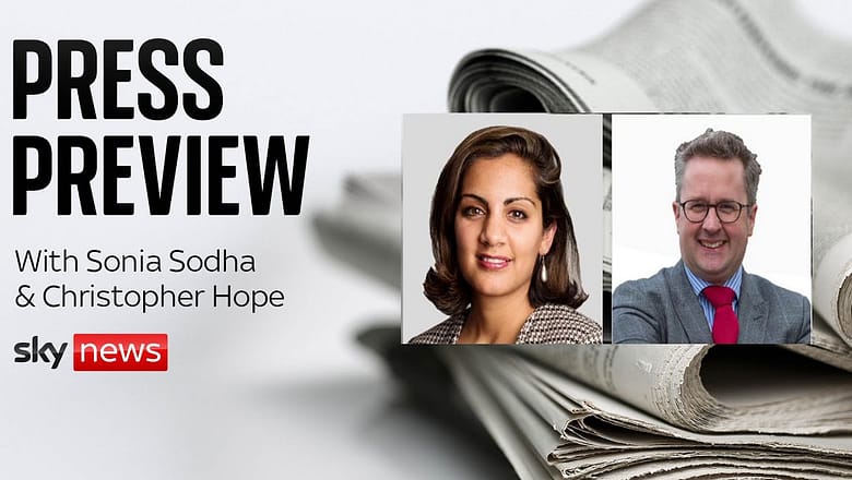The Press Preview – a first look inside Wednesday’s newspapers
