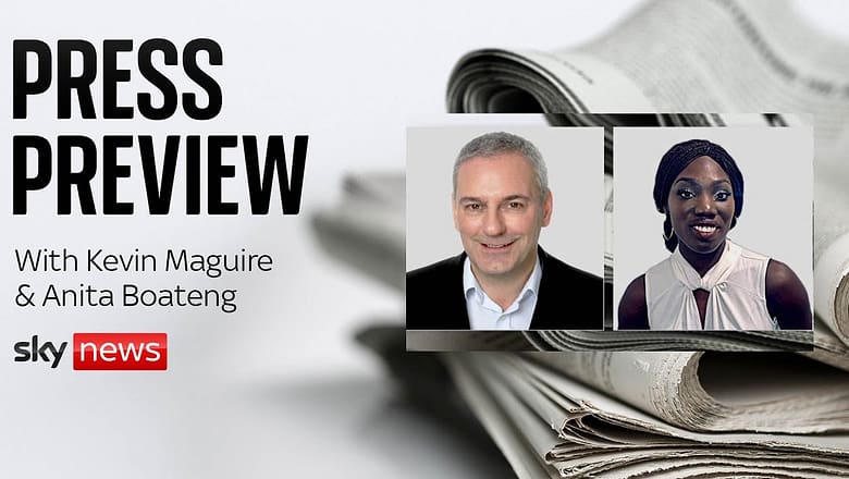 The Press Preview – a first look inside Thursday’s newspapers