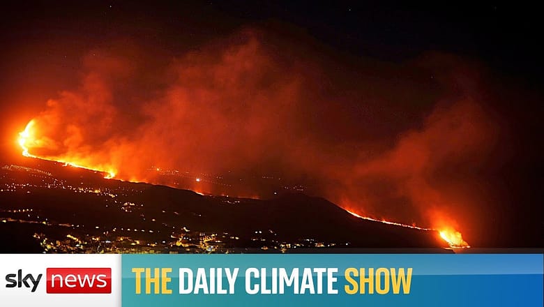 Toxic gas fears on La Palma as lava reaches sea