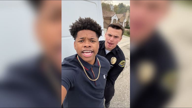 A CRAZY COP ARRESTED ME ?? #shorts