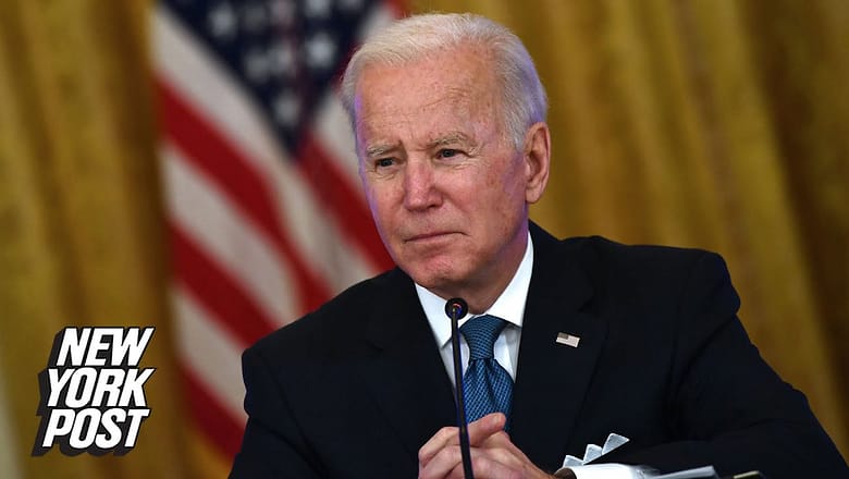 Biden approval rating tanks to new low: poll | New York Post