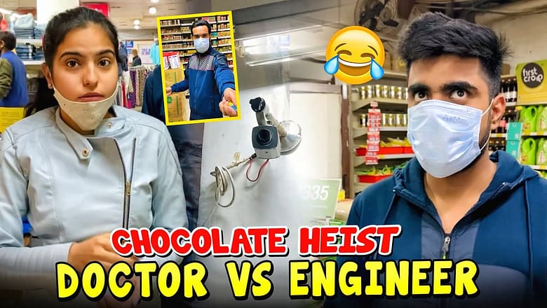 Doctor ?⚕️ vs Engineer ?? ~ Who is best ? ~ Chocolate Heist ~ Dushyant Kukreja #shorts